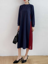 Loose Split-Joint Chic Ruffled Comfortable Midi Dress