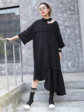 Cropped Solid Hollow Split-joint Midi Dresses