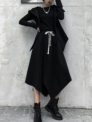 Women Personality Long Sleeve Casual Simple Coat