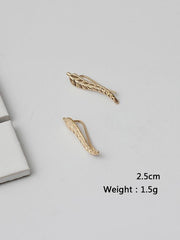 Leaf Pattern Earring Accessories