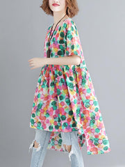 Loose Colorful Long T-shirt