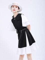 Fashion Original Split-Joint Graceful Mini Dress