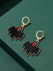 Funny Pumpkin Cat Earrings