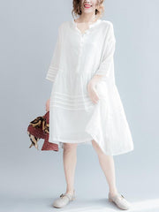 Loose Comfortable two-piece The lantern sleeve Dress