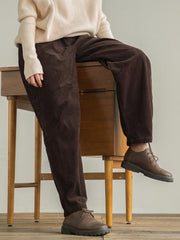 Loose Wide-leg Vintage Pants