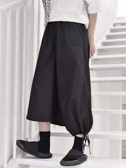 Original Column Empire Solid Wide Leg Pants