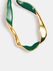 Simple Cropped Alloy Earrings