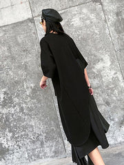 Original Split-Joint Irregularity T-Shirts Tops