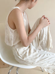 Women All Match High Waist Casual Pants