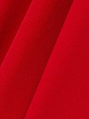 Long Sleeves Hollow Pockets Solid Color High-Neck Evening Dresses