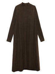 Women Loose Long Sleeve Knitted Dress