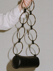 Retro Design Metal Ring Bags