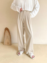 High Waist Loose Straight Casual Pants