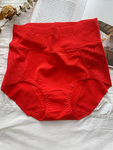 3Pcs Vacation Casual High-Waisted Lace Lace Panties