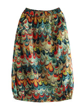 Original Elasticity Waist Floral Skirt