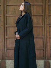 Vintage Solid Cardigan Outwears