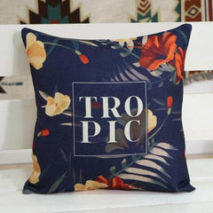 Butterfly Pattern Square Pillow Case