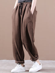 Loose Solid Harem Pants
