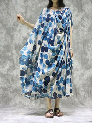 Two Piece Artistic Retro Polka-Dot Dress