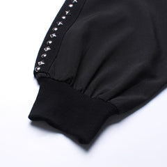 Women Sequined Irregular Long Sleeve Dress