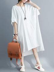 Super Loose Irregular Long Dress