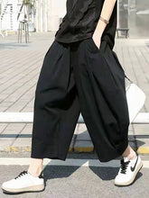 Thin Nine-Point Wide-Leg Pants Casual Harem Pants