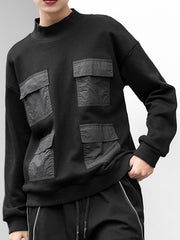 Women Round Neck Pullover Sweatshirt