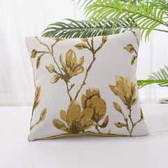 Cotton And Linen Color Geometric Print Pillowcase