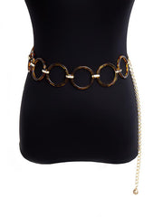 Sexy Leopard Geometry Waist Chain