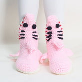 Creative Cute Green Crocodile Floor Socks