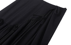 Women Asymmetrical Slimming Detachable Strappy Skirt