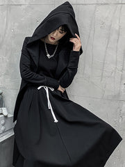 Women Personality Long Sleeve Casual Simple Coat