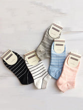 Cotton Striped Sports Socks