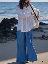 Retro Loose High Waist Wide Leg Pants