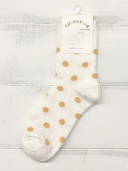 Polka Dot Cotton Socks