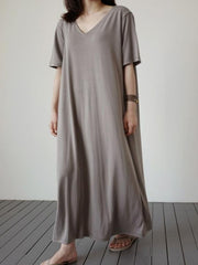 Loose Comfortable Simple Long Dress
