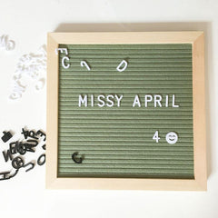 Letterboard Photo Frame Decoration