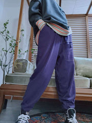 Women Retro Loose Casual Pants