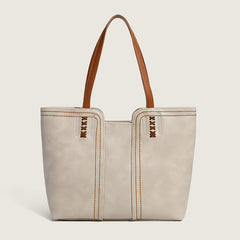 Simple And Large-Capacity Retro All-Match Shoulder Handbag