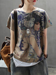 National Printed Comfortable T-shirt