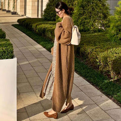 Loose Casual Bat Sleeve Sweater Cardigan Outwear