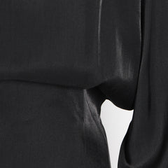 Women Long Sleeve Pocket Waist Shirt Dress