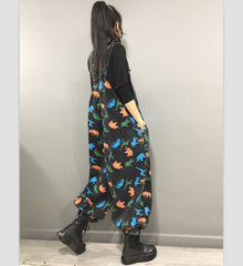 Animal Print Loose Jumpsuit