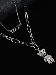 Fashion Retro Cute Bear Necklace Accessories