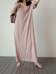 Loose Comfortable Simple Long Dress