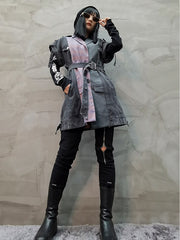 Women Color Block Sleeveless Waist Coat