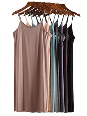 Loose Solid Color Comfortable Sleeveless Pajamas