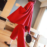 Women Casual Sweater And Pants Two-Piece Suit