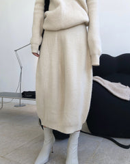 Women Irregular Loose Casual Long Skirt