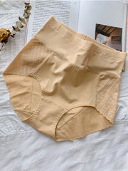3Pcs Vacation Casual High-Waisted Lace Lace Panties